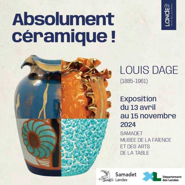 Visite guidée de l’exposition  Absolument céramique ! Louis Dage (1885-1961)