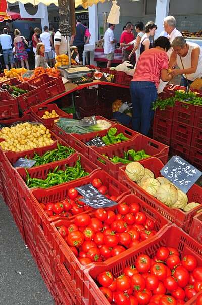 Marché traditionnel et alimentaire