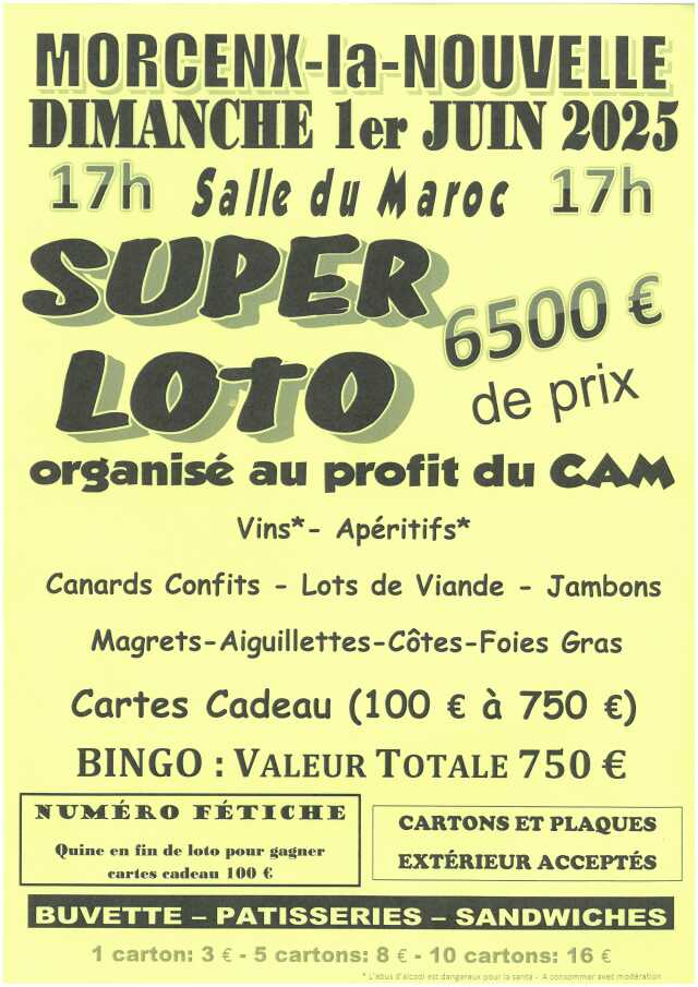 Loto du CAM