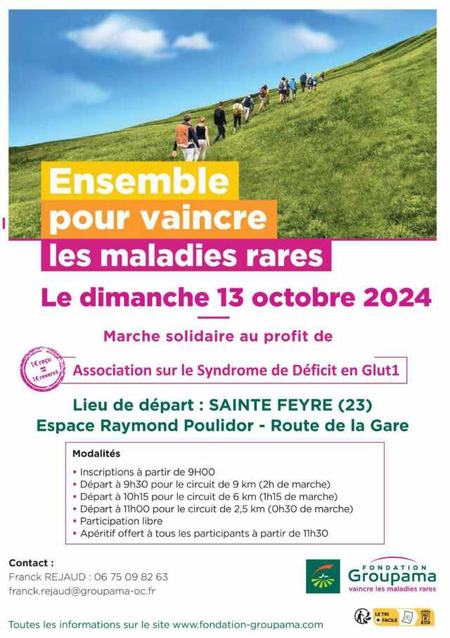 Ensemble pour vaincre les maladies rares : Marche Solidaire