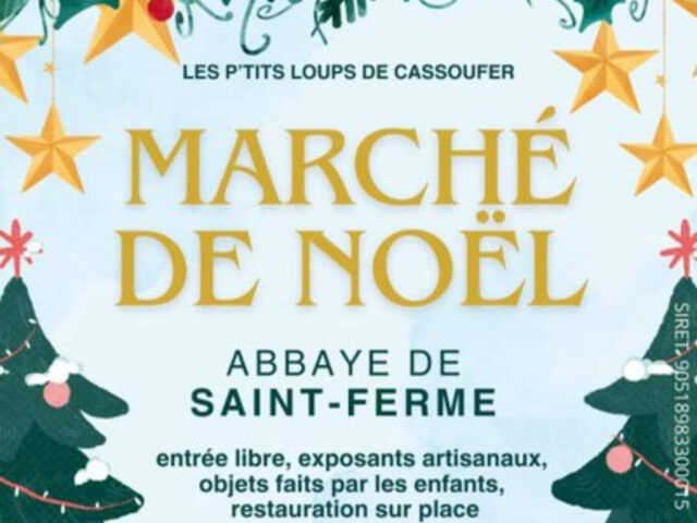 Marché de Noël Abbaye de Saint-Ferme