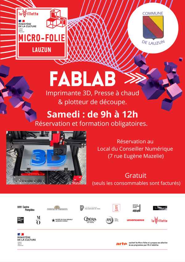 Micro Folies : Fablab