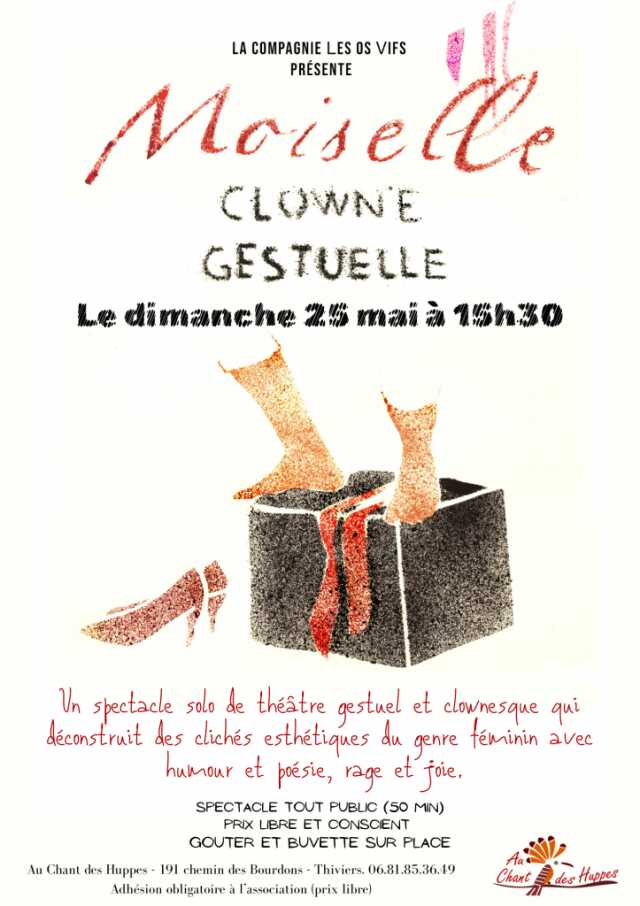 Spectacle de Moiselle - Cie les Os Vifs