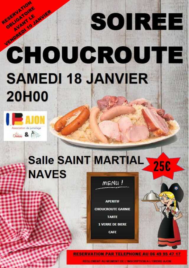 Soirée choucroute