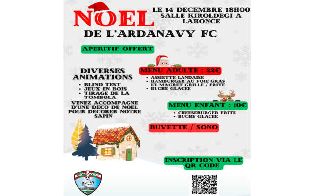 Noël de l' Ardanavy Football Club