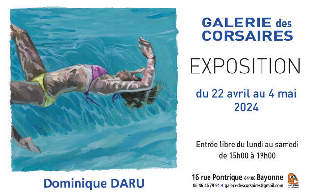 Exposition de peintures: Dominique Daru