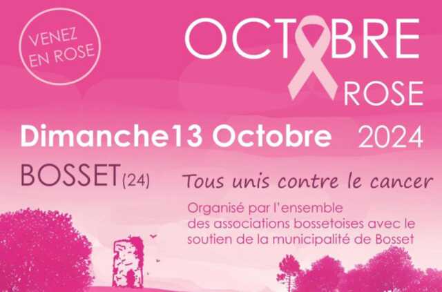 Octobre rose : marche rose