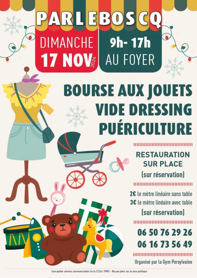 Bourse aux jouets & Vide-dressing puériculture