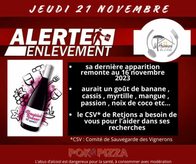 A la recherche du Beaujolais nouveau