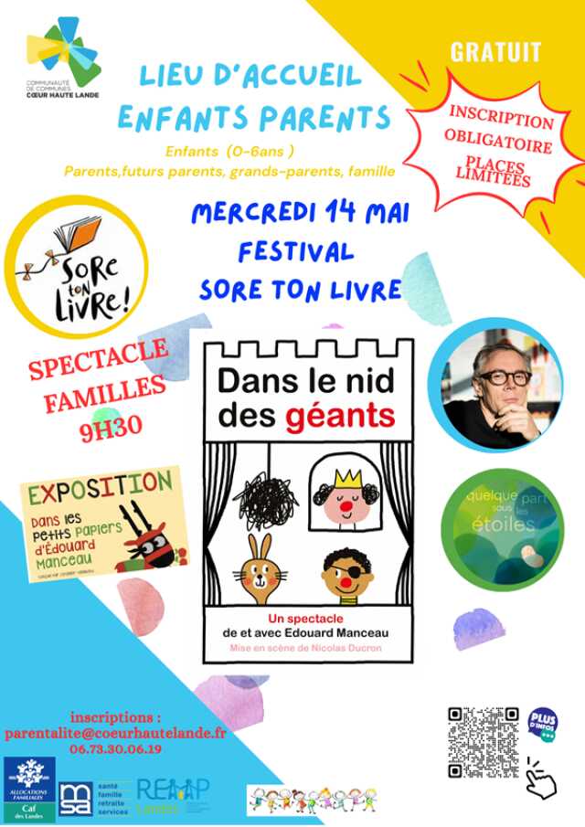 SPECTACLE SORE TON LIVRE