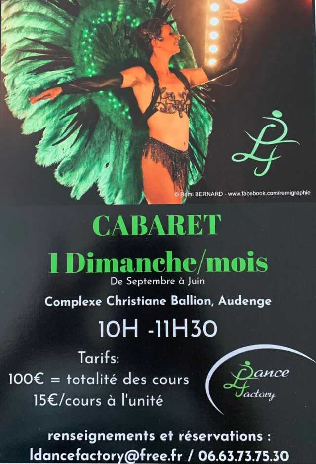 Stage cabaret