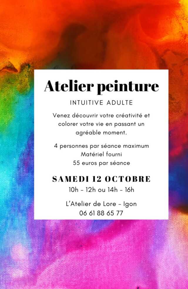 Atelier peinture