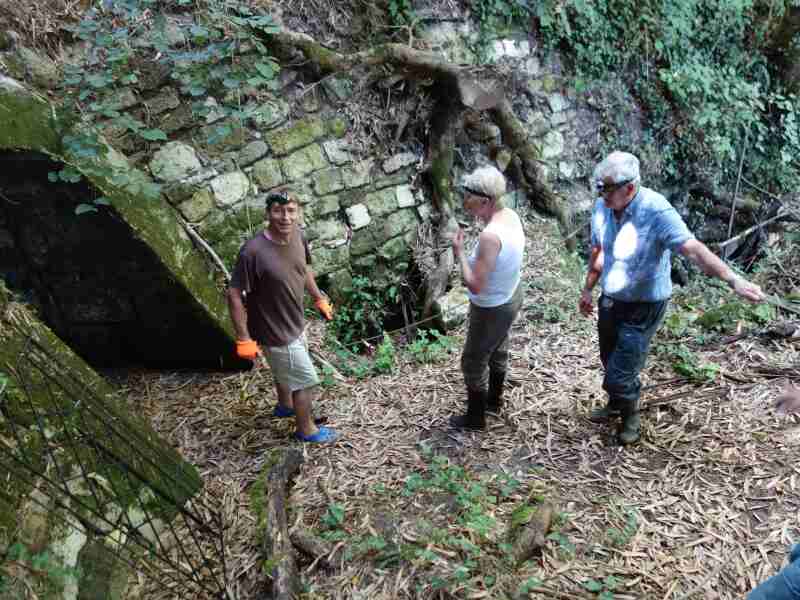 Visite des souterrains du château perdu