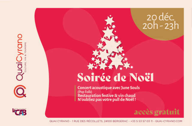 Soirée de Noël - concert • Quai Cyrano