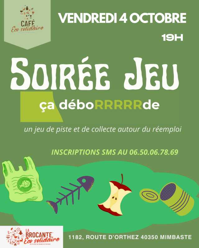 Soirée Jeu - ça déboRRRRRde