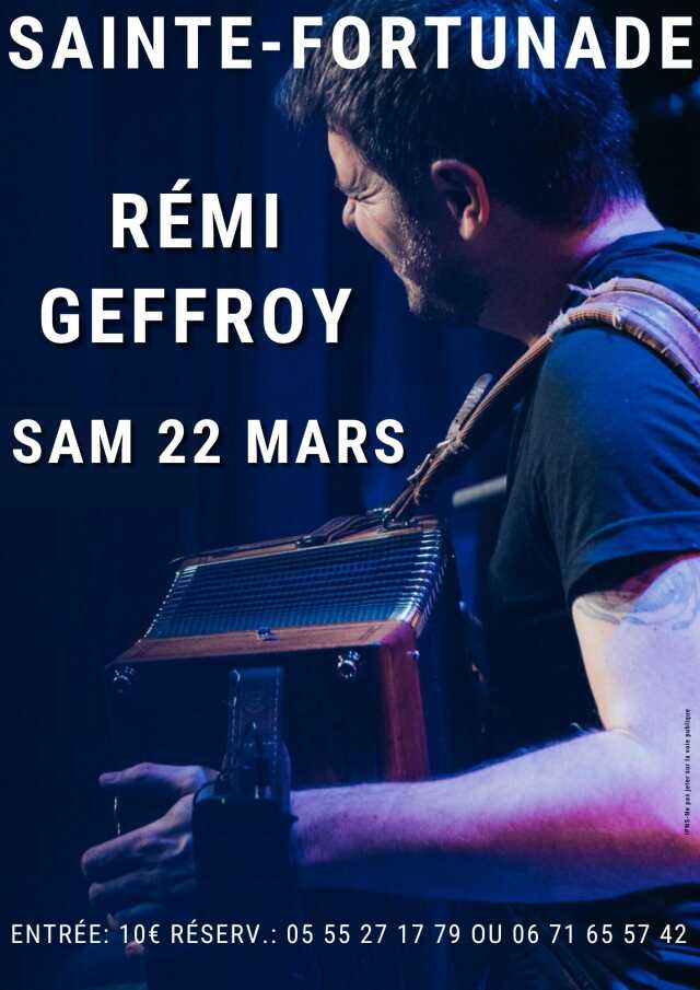 Concert Remi Geffroey