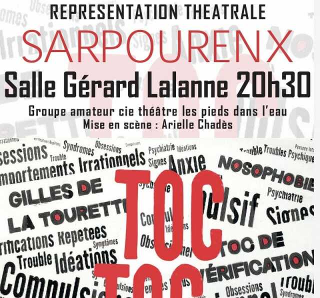 Théâtre : Toc Toc