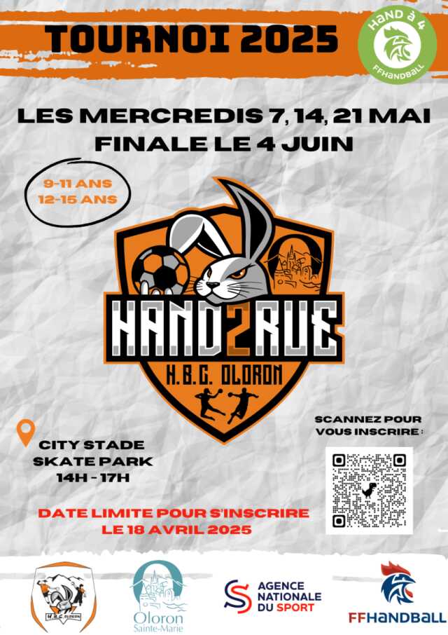Tournoi Hand 2 Rue