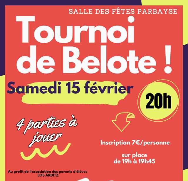 Tournoi de belote