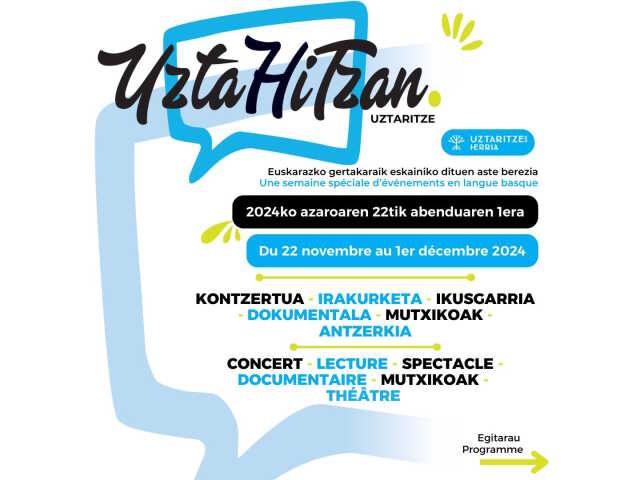 Festival Uzta Hitzan - Spectacle pour enfants