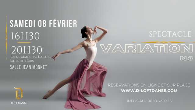 Spectacle de danse : variation N°3