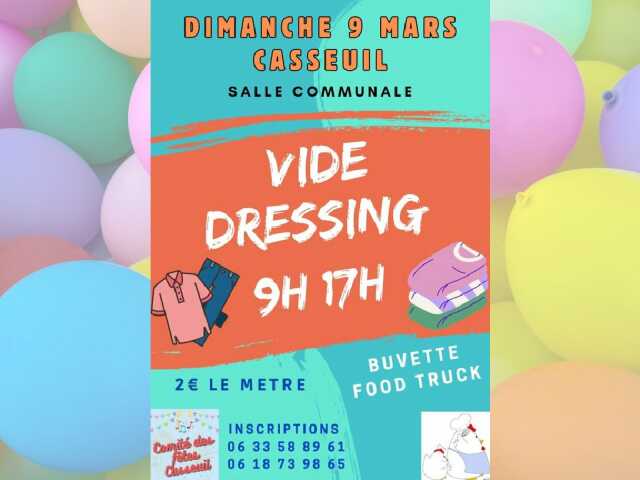 Vide-dressing de Casseuil - Adulte et enfant