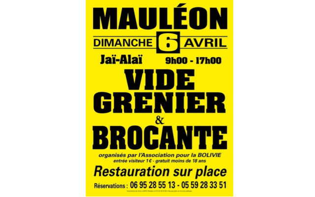 Vide grenier et brocante