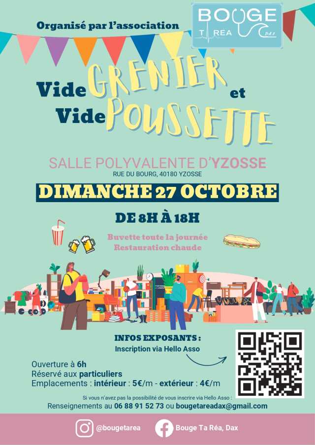 Vide grenier & Vide poussette