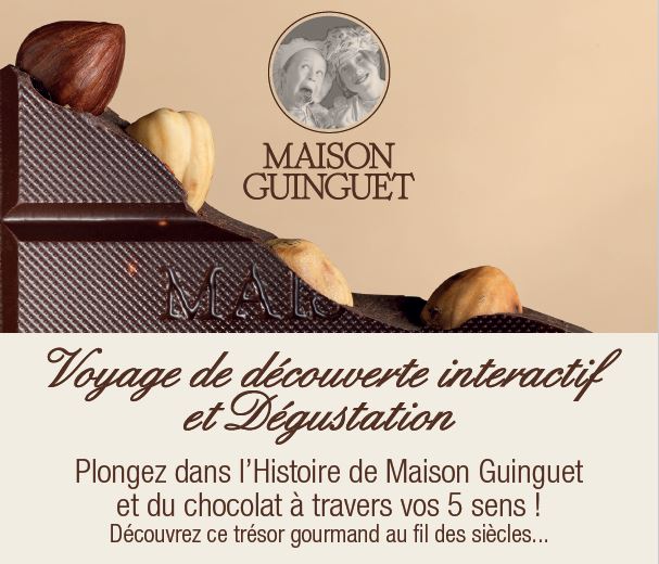 Visite de notre fabrique de chocolats à la maison Guinguet