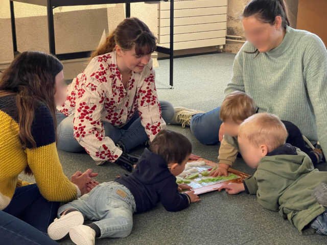 Visite sensorielle pour les tout-petits