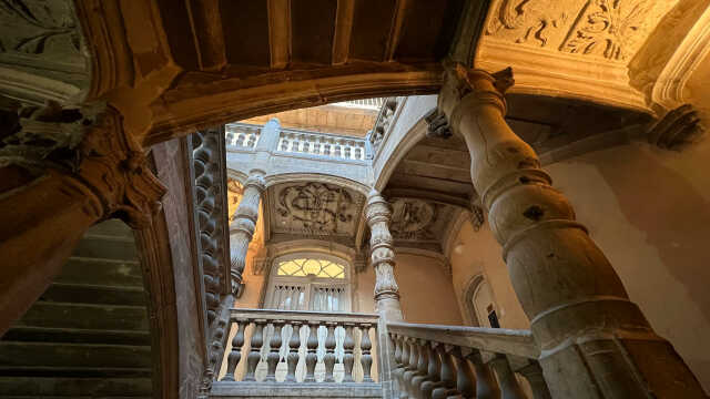 Journées Européennes du Patrimoine - Visite Hôtel Lestadre, escalier Renaissance