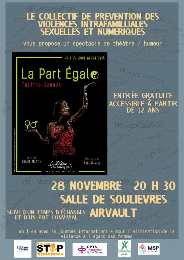 Spectacle de théâtre : La Part Egale