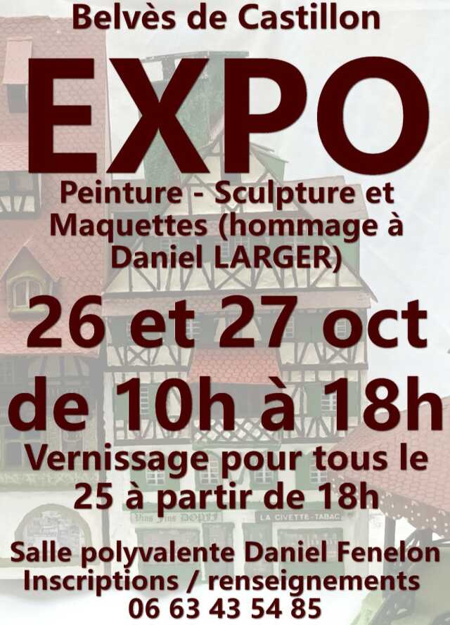 Exposition d'art à Belvès de Castillon