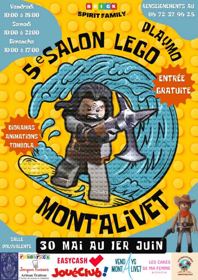 5ème Salon LEGO - Diaporamas, animations, tombola