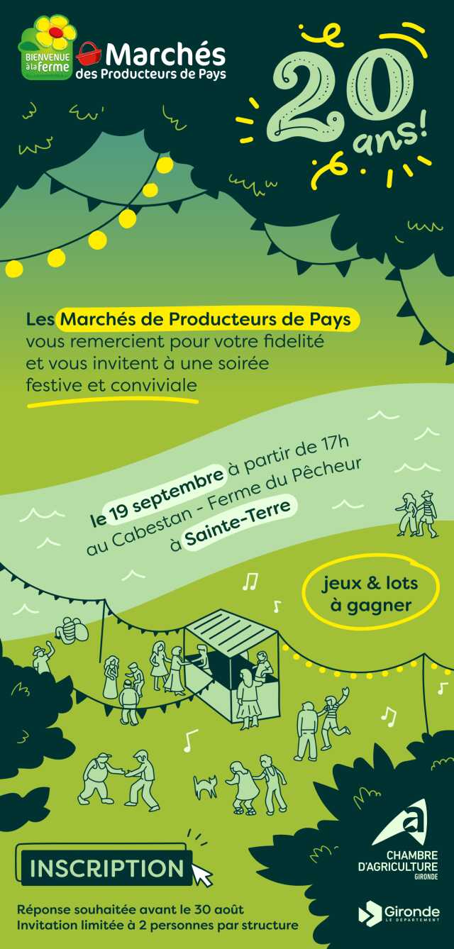 20 ans des Marchés de produteurs de Pays