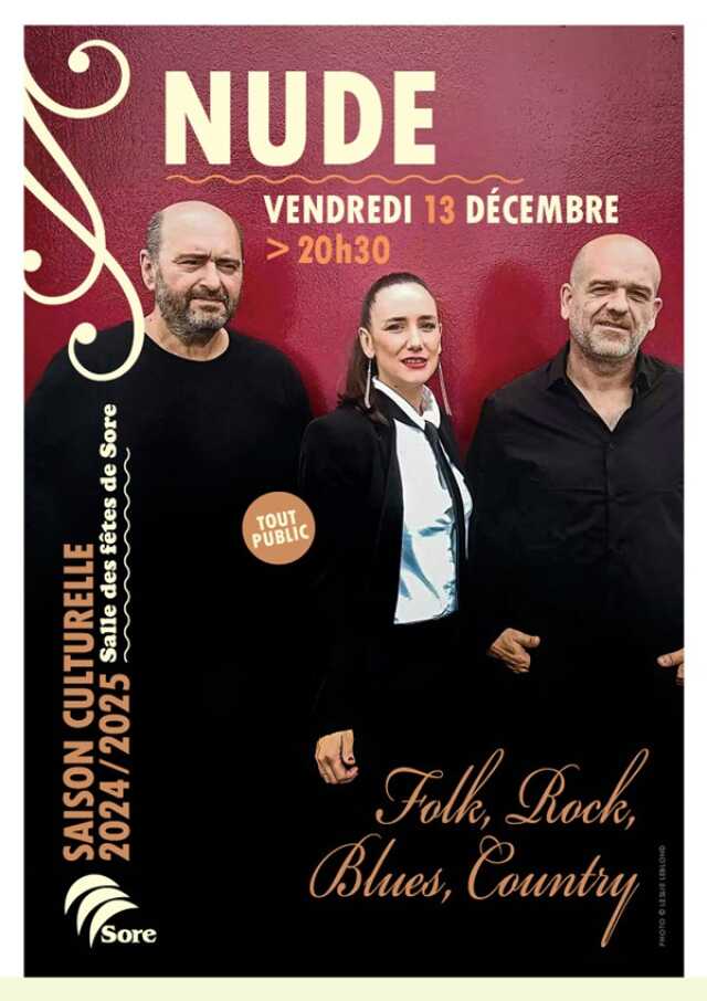 Saison culturelle Mairie de Sore : Concert 