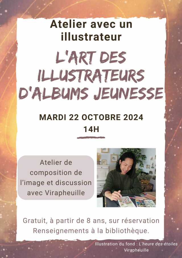 Atelier avec un illustrateur