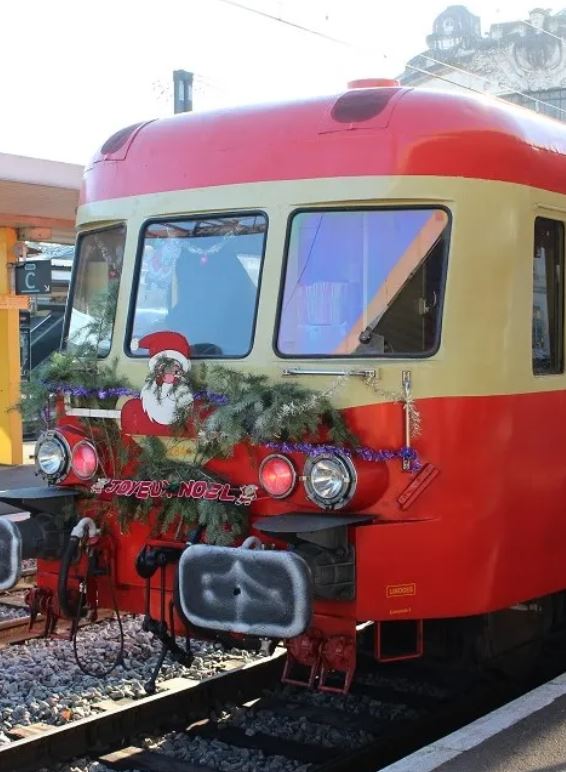 Train du Père Noël - Autorail : Limoges - Eymoutiers