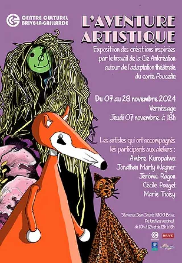 Exposition: L'aventure artistique (Centre culturel)