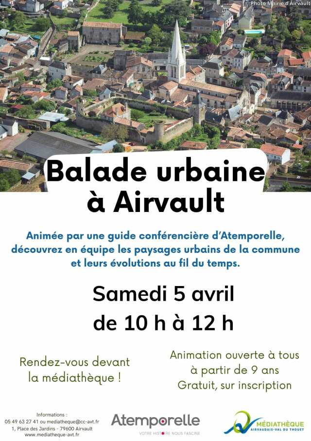 Balade urbaine à Airvault