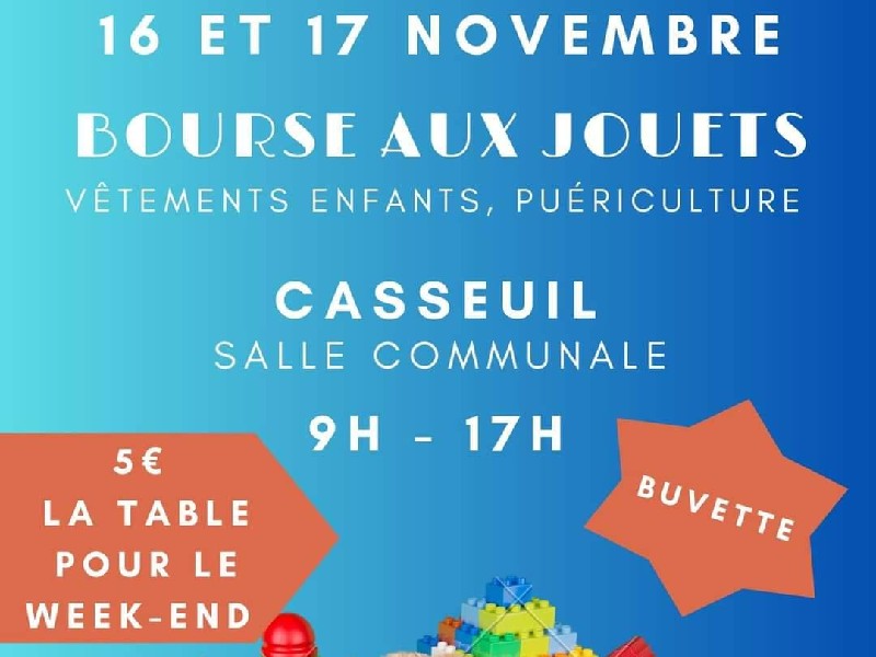 Bourse aux jouets et vétements