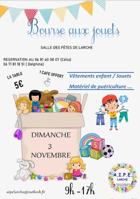 Bourse aux jouets et aux vêtements