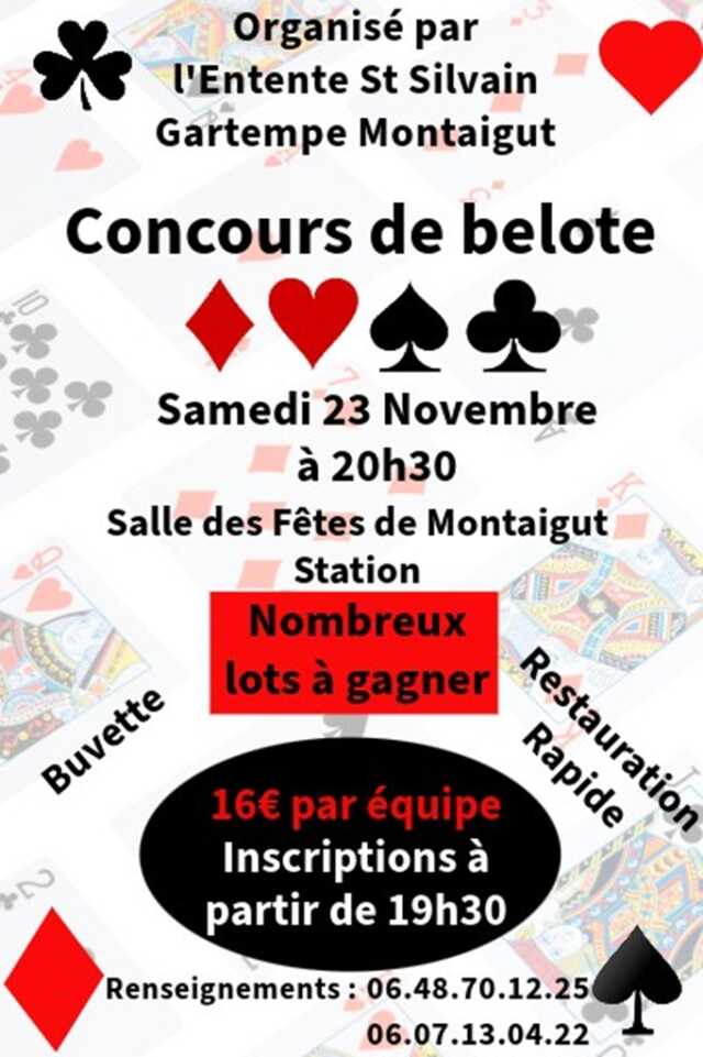 Concours de belote