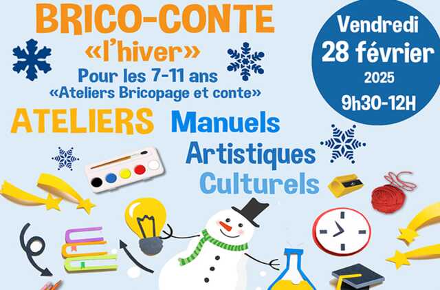 Brico-conte : l'hiver (7-11ans)