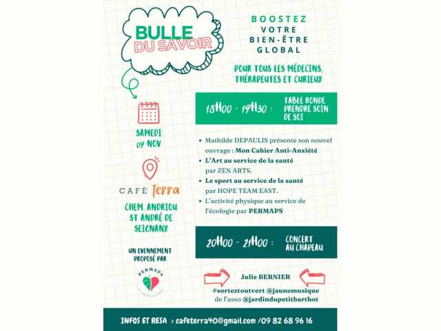 Bulle du savoir - Boostez votre bien-être global.