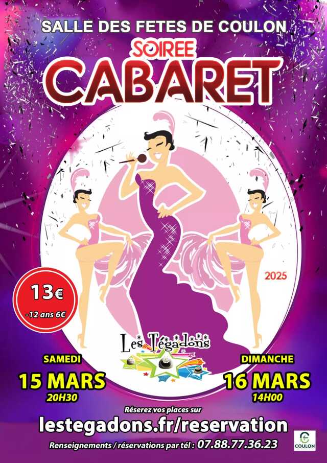 Soirée Cabaret à Coulon