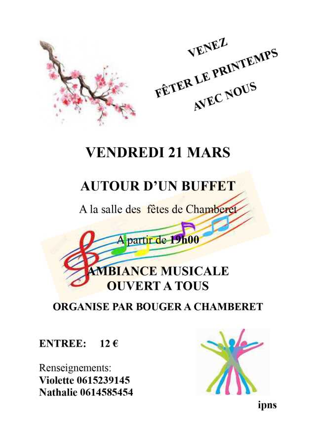 Bouger à Chamberet fête le printemps !