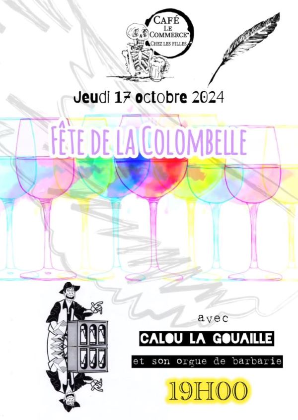 Fête de la Colombelle au Café Le Commerce 