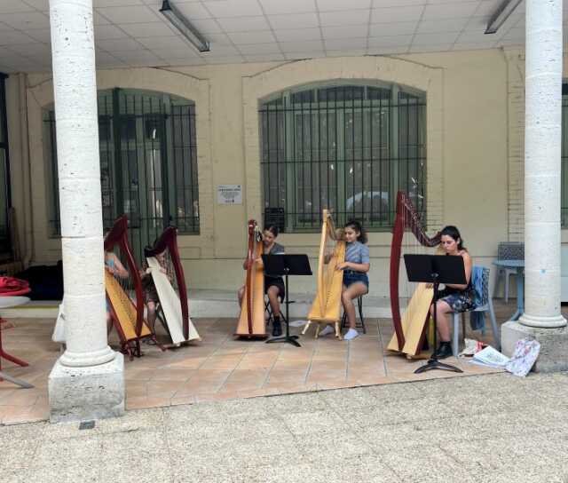 Journées du Patrimoine : musée - Concert de la classe de harpe du Conservatoire