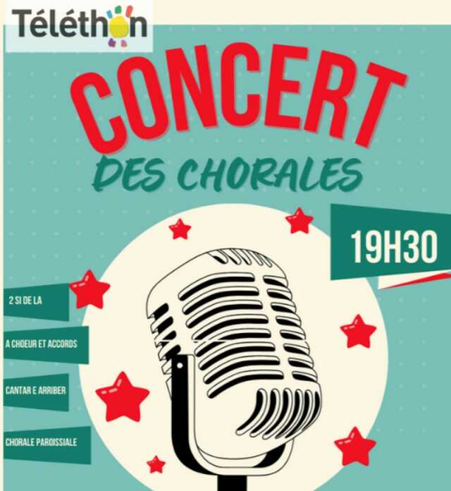 Téléthon : Concert des chorales